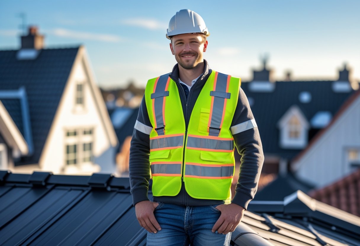 Sådan vælger du den rigtige sikkerhedsvest til tagarbejde i Næstved